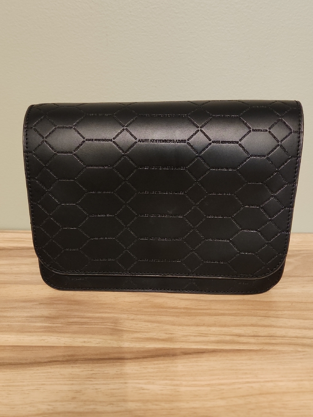 Aimee Kestenberg Black Quilted Crossbody Bag